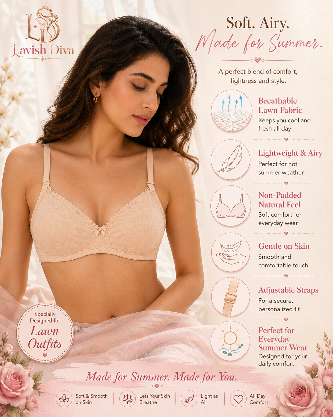 Cotton Bra